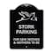 Signmission Stork Parking for New Mothers and Mothers to Heavy-Gauge Aluminum Sign, 24" x 18", BS-1824-22836 A-DES-BS-1824-22836 - alternate 1